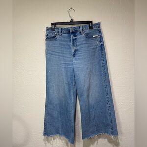 Pistola Denim Light Wash Wide Leg Jeans - Size 12P
